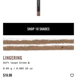 MAC eyebrow pencil